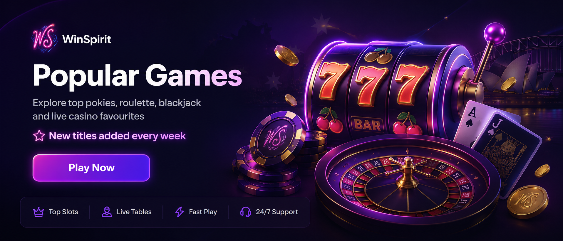 Win Spirit Casino Australia 2026